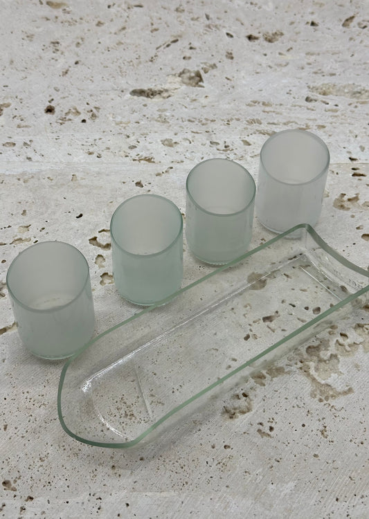Set Bar Edición Limitada (1 Bandejas + 4 Shots Inlcinados )